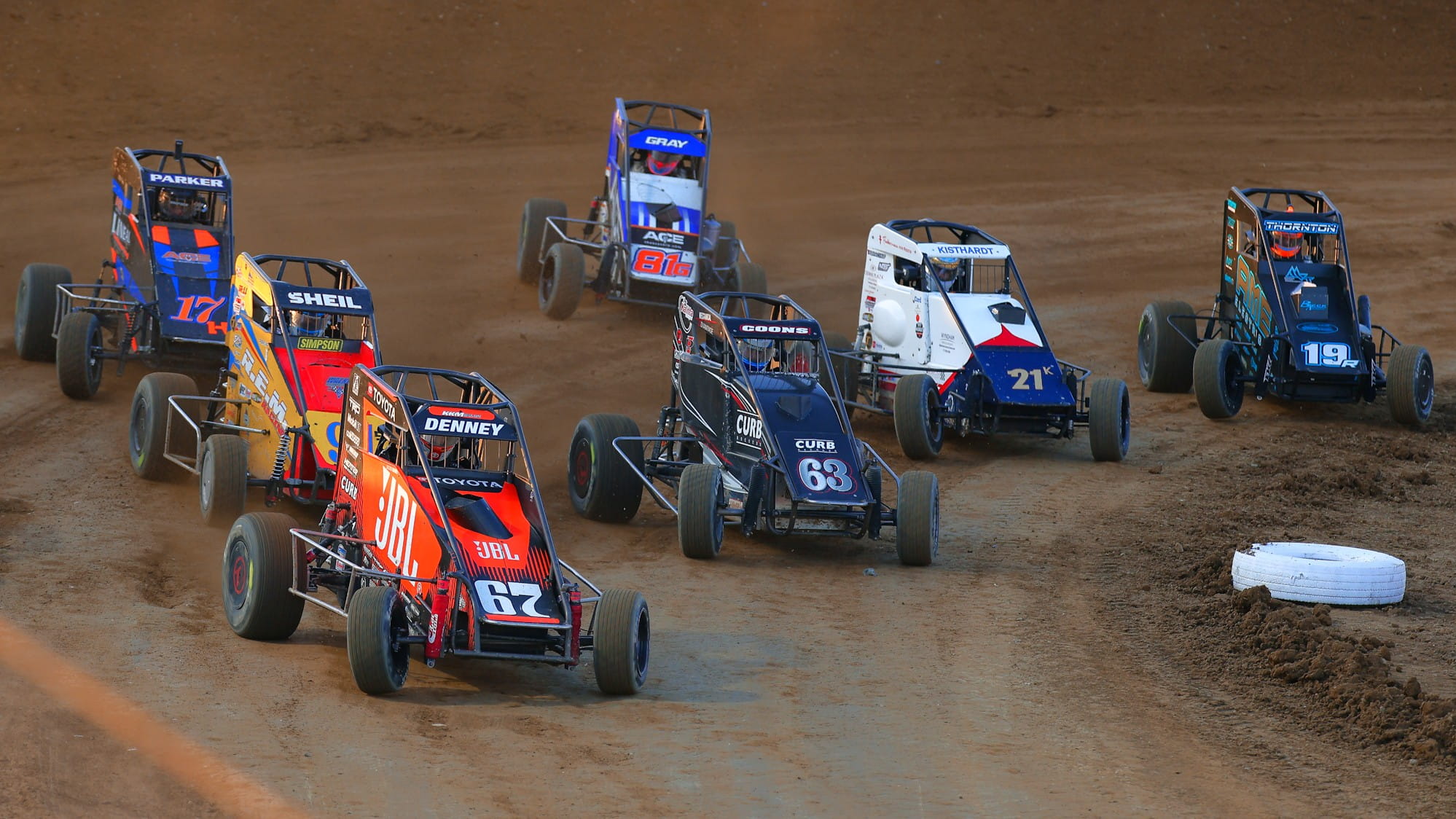 BC39 Entry List Tops 50 for June 30-July 1 USAC Midget Races at IMS